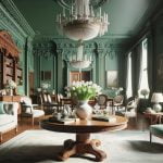 Color Verde Petrolio: Pareti, Abbinamenti E Arredamento Scegli un colore verde petrolio per le pareti e abbinalo con arredamento in legno scuro