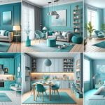 Colore Ciano: Tonalità E Scelte Di Arredamento Scegli tonalità di blu ciano per un arredamento fresco e moderno