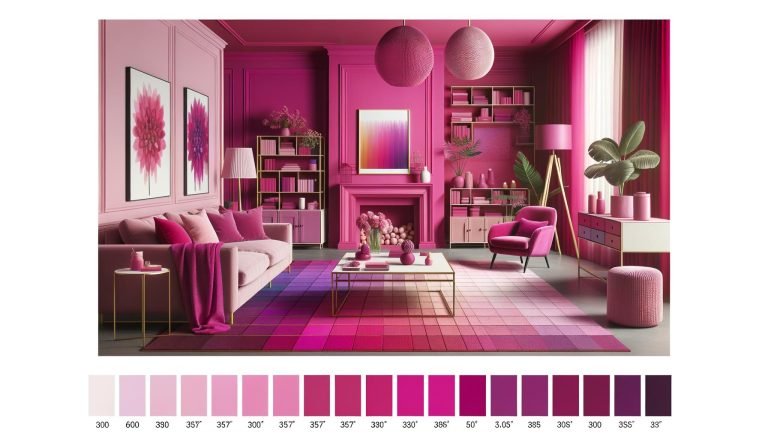 Colore Magenta: Come Si Ottiene? Tonalità E Arredamento 7 Abbinare il colore magenta a tonalit vicine per un arredamento moderno e accattivante.
