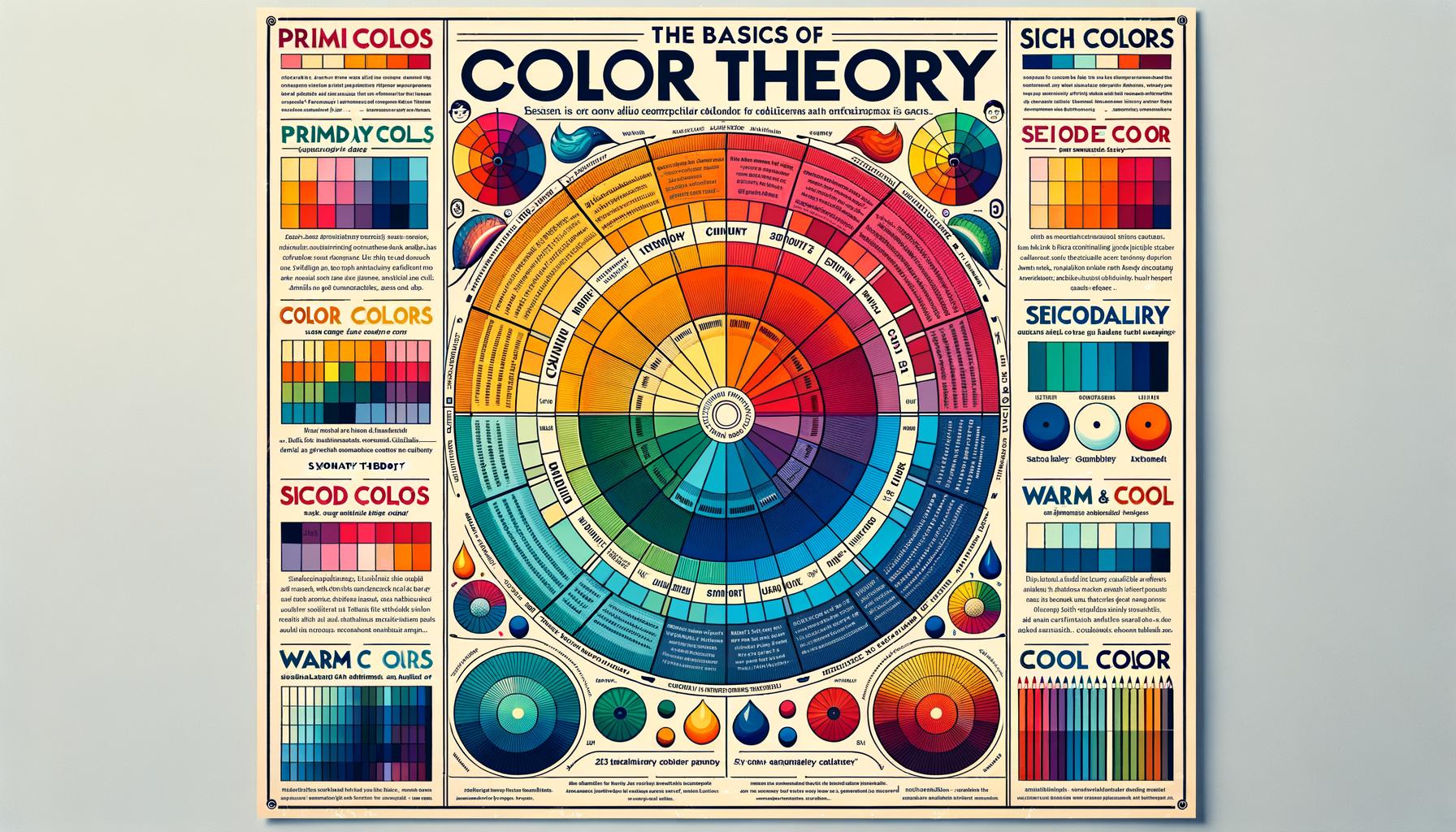 Esplora i COLORI PRIMARI: rosso, giallo e blu. Scopri i COLORI SECONDARI, FREDDI E CALDI